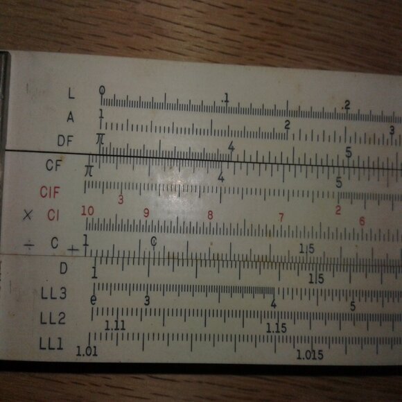 Hemmi slide rule - Picture 6 of 11